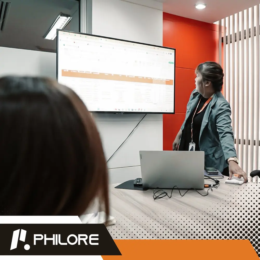 Workers in a Philore pre-deployment seminar