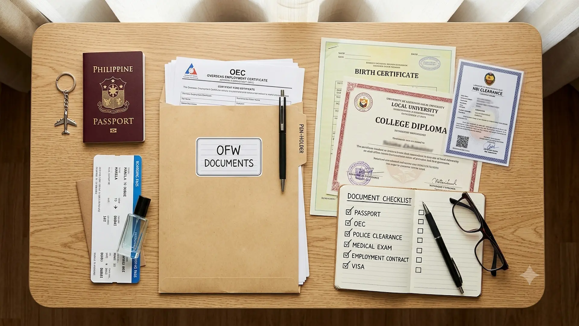 Preparing to Work Abroad: The Document Checklist Every OFW Needs Before Deployment